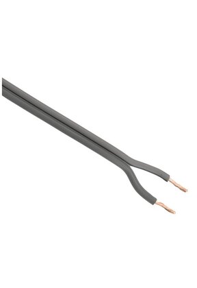 LED strip aansluitkabel 2-polig, YZWL 2x0,75mm - 1 meter - Grijs