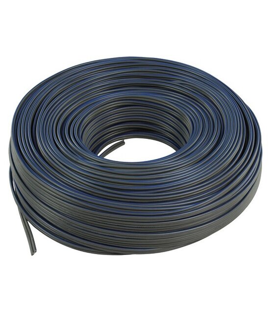 LED strip aansluitkabel 2-polig, YZWL 2x0,75mm - 1 meter - Grijs