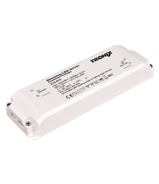 Fase afsnijding dimbare LED voeding 50 watt 12 volt 4,16 ampere - IP20