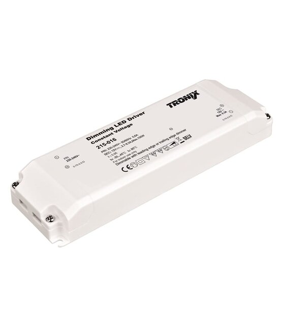 Triac Dimbare LED voeding 100 watt 12 volt 8,30 ampere - IP20