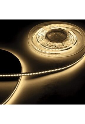 LED strip 24 Volt 3000K Warm Wit 9,6W 1020lm/meter 120Led/m IP20 10m Rol