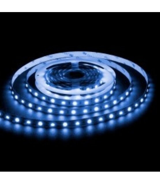 LED strip 12 volt blauw 6W 680LM 60LED p/m IP20 - 5 meter