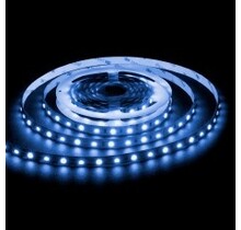 Waterdichte LED strip 12 volt blauw 4,8W 500LM 60LED p/m IP20 - 5 meter