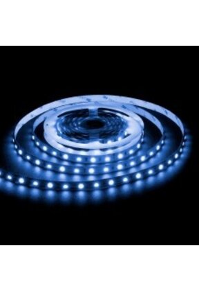Waterdichte LED strip 12 volt blauw 4,8W 500LM 60LED p/m IP20 - 5 meter