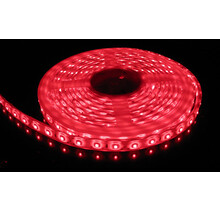Waterdichte LED strip 12 volt rood 4,8W 500LM 60LED p/m IP20 - 5 meter