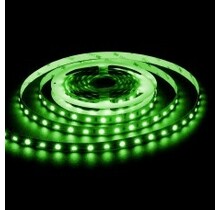 LED strip 12 volt groen 4,8W 500LM 60LED p/m IP20 - 5 meter