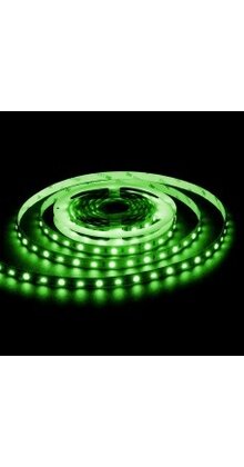 LED strip 12 volt groen 4,8W 500LM 60LED p/m IP20 - 5 meter