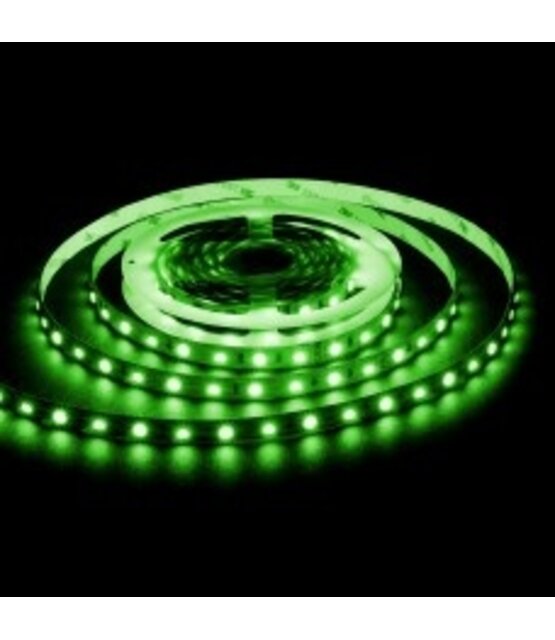 Waterdichte LED strip 12 volt groen 4,8W 500LM 60LED p/m IP20 - 5 meter