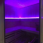 Complete set LED strip RGBWW voor sauna's IP65 24vdc - 5 meter