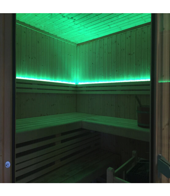 PRO complete set LED strip RGBWW voor de sauna IP67 - 5 meter