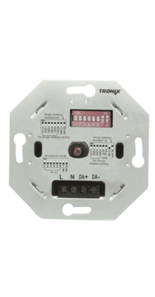 DALI LED inbouw wanddimmer