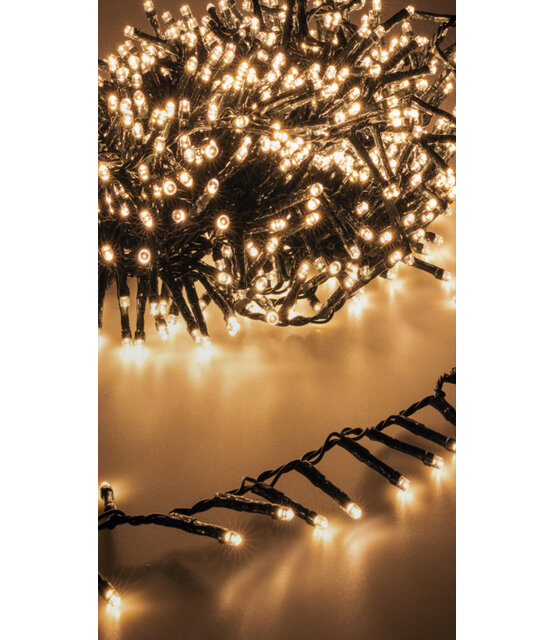 Extra lange Kerstverlichting 54 meter Warm Wit met 720 LED's