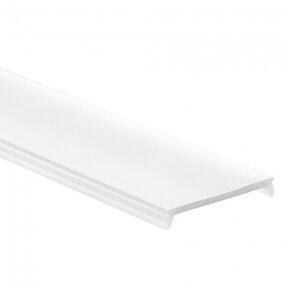 6 meter LED profiel afdekking – Opaal – 25,8mm - GIPS05.C1ALU