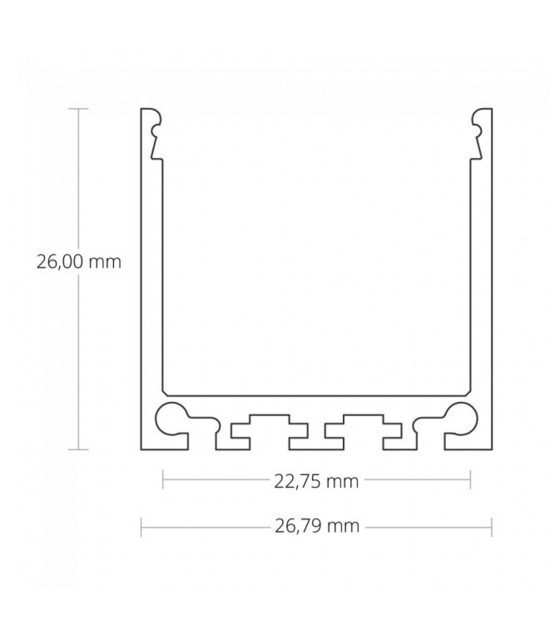 Sample Led profiel XL06-ALU