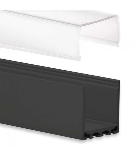 Sample Led profiel XL06-ZWART