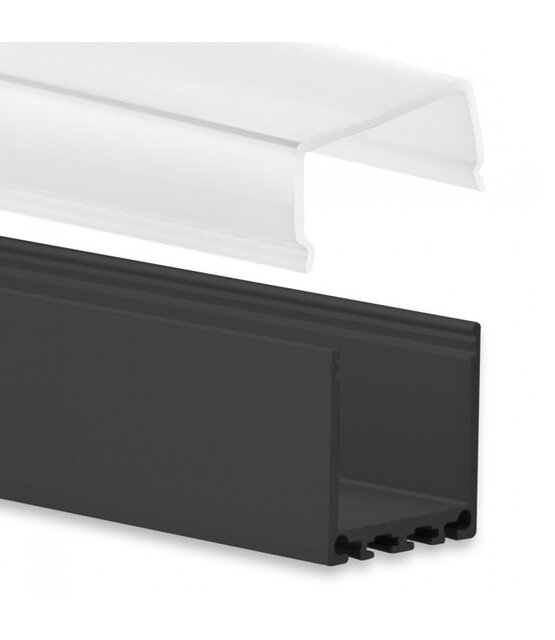 Sample Led profiel XL06-ZWART