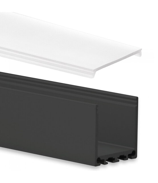 Sample Led profiel XL06-ZWART