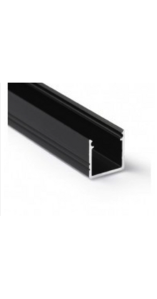 Sample Led profiel SLIM02 ZWART