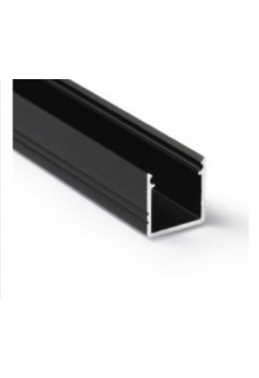 Sample Led profiel SLIM02 ZWART