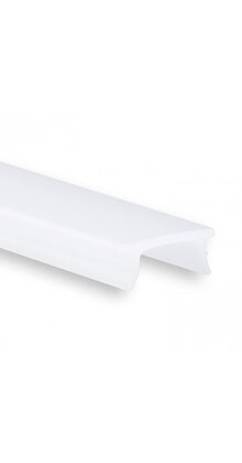 Extra 6 meter Losse LED profiel afdekking - Opaal - SLIM08ALU / SLIM08ZWART