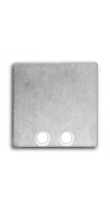 Eindkap voor LED profiel zonder kabeldoorvoer 18ALU