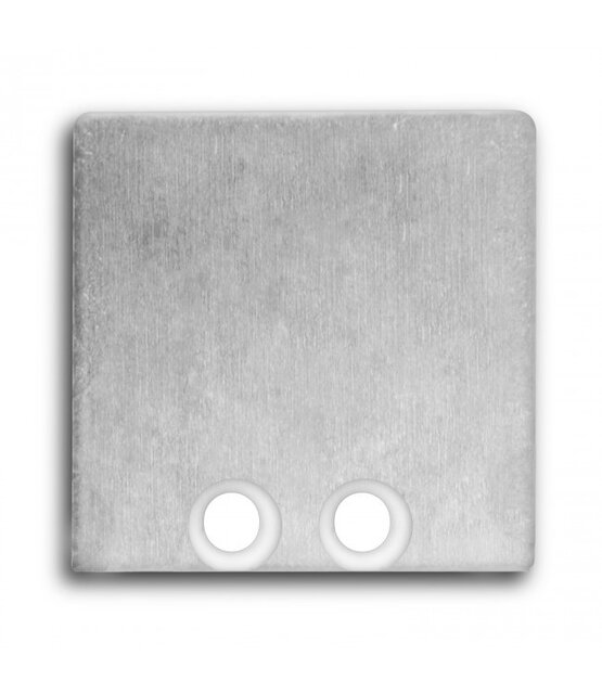 Eindkap voor LED profiel zonder kabeldoorvoer 18ALU