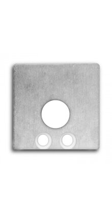 Eindkap voor LED profiel met kabeldoorvoer 18ALU