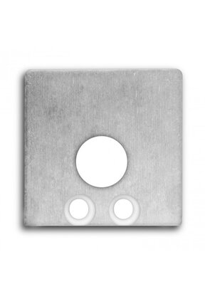 Eindkap voor LED profiel met kabeldoorvoer 18ALU