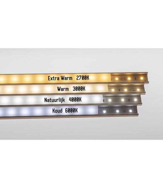 LED Strip 12 Volt 2700k Extra Warm Wit 9,6W 1020LM 120LED p/m IP20 - 2,5 meter