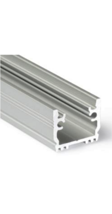 LED strip garage profiel 2 meter met afdekking 15,8 mm x 13,70 mm - Garage12