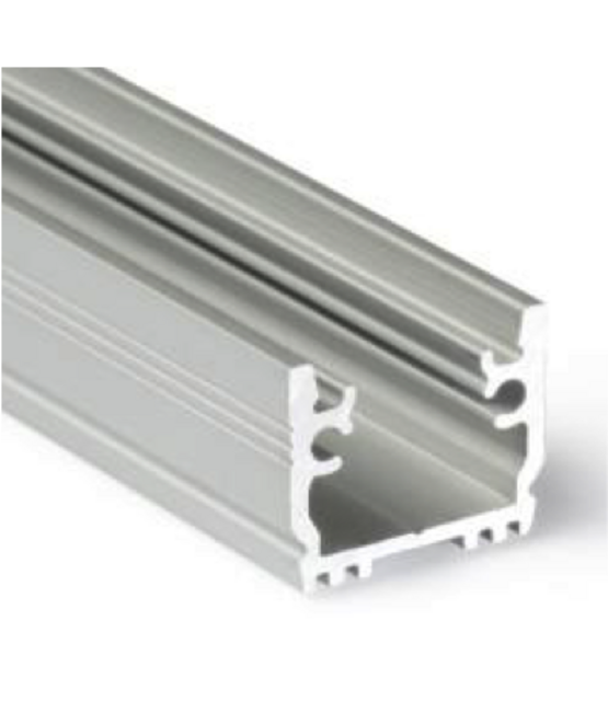 LED strip garage profiel 2 meter met afdekking 15,8 mm x 13,70 mm - Garage12