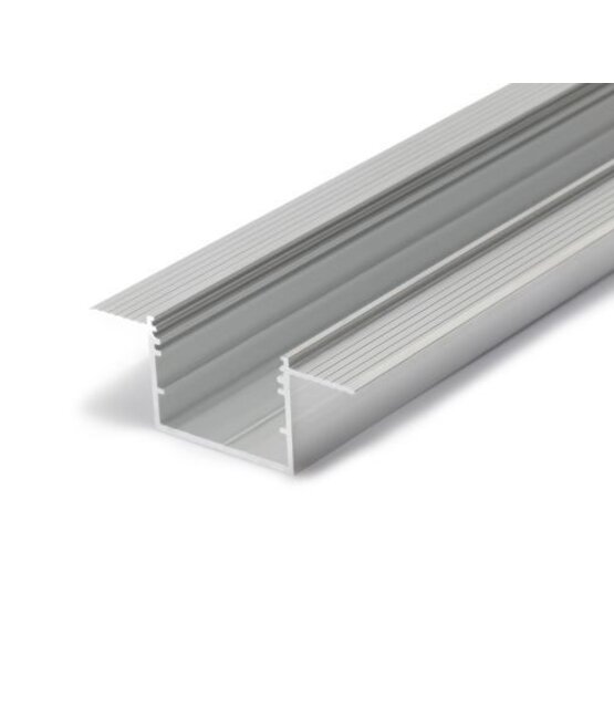 Trimless LED stucprofiel 2 meter inclusief klikafdekking 33,4 mm x 21 mm - XL30TrimlessALU