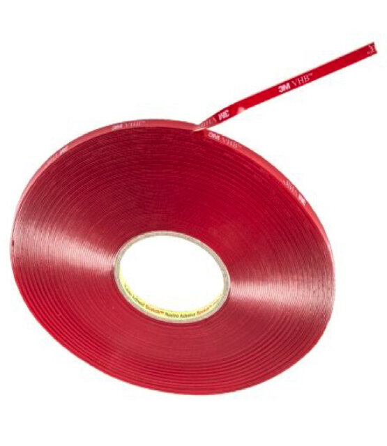 LED profiel montage tape 8mm t.b.v. slim LED profielen - 1 meter