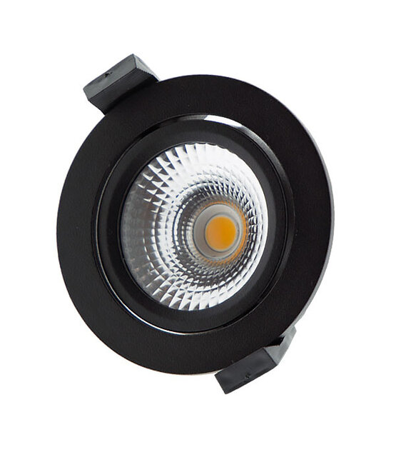 LED inbouwspot WIT- kantelbaar - 5W 2700k extra warm wit - Gatmaat 75mm - IP54