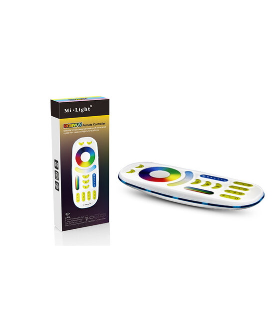 Instelbare E27 LED lamp 12watt RGB+CCT (RGBCCT &amp; 2700K-6500K)