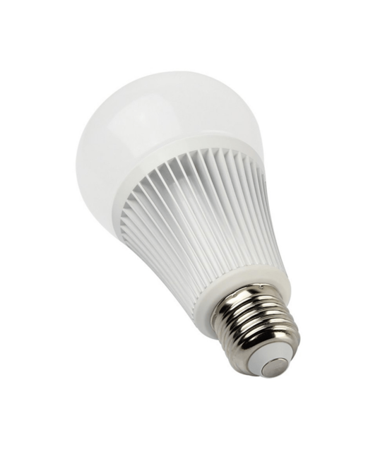 Instelbare E27 LED lamp 12watt RGB+CCT (RGBCCT &amp; 2700K-6500K)