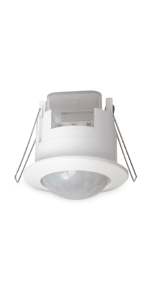 Plafond inbouw PIR bewegingssensor instelbaar voor LED - wit - 230V - 300w LED - LX41