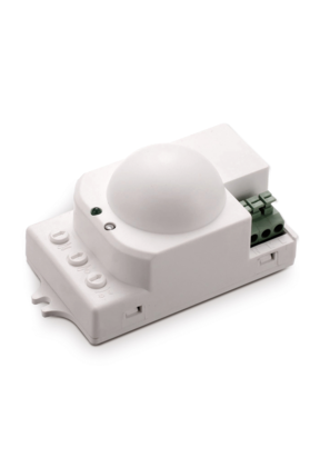 Regelbare 230v PIR bewegingssensor voor LED - wit - LX701