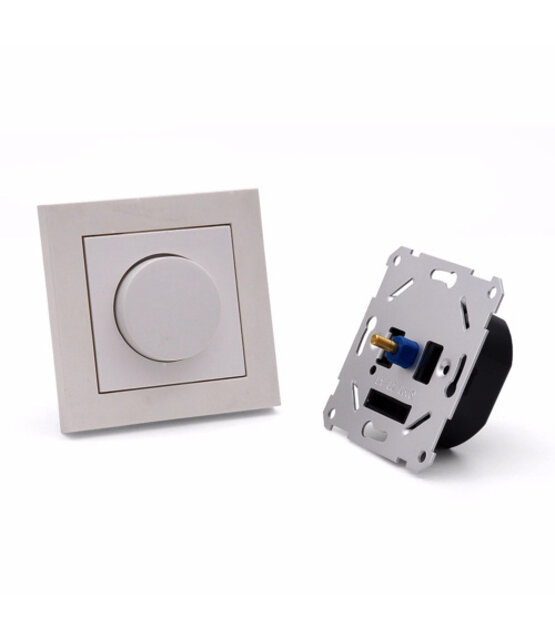 LED fase inbouw wanddimmer