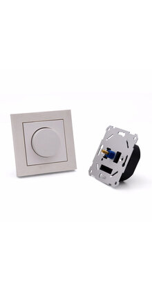 LED inbouw wanddimmer voor fase afsnijding dimmen