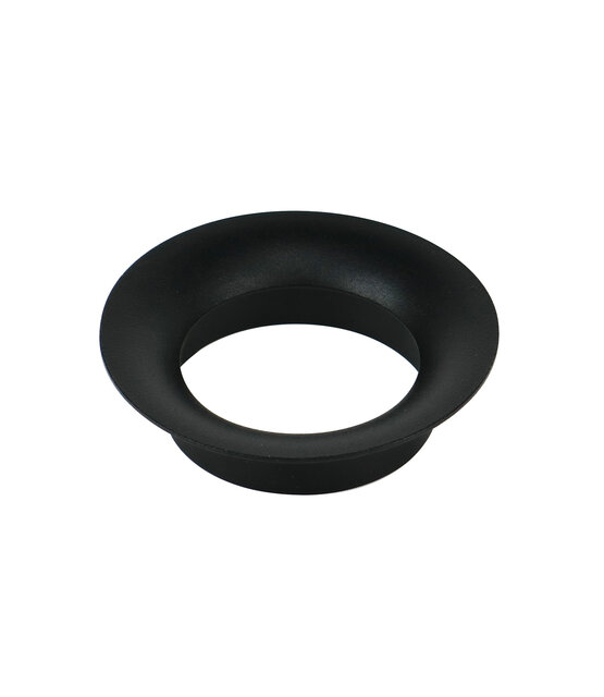 Opbouwspot zwart Ø 80 / 100mm - GU10 - inclusief 3 kleuren binnenringen 1903ZWART TRIO