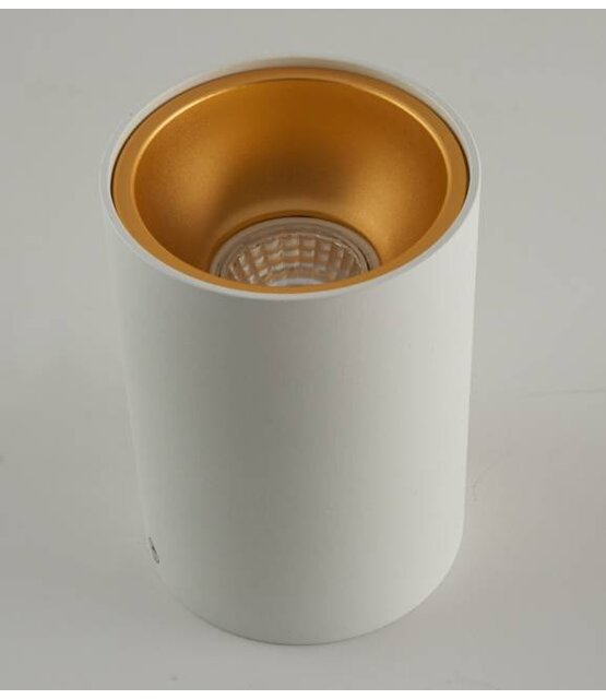 Opbouwspot wit Ø 97 x 140mm - GU10 - 1811WITGOUD KIVI