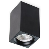 Opbouw spot vierkant zwart Ø 60 x 100mm - GU10 - 1812ZWART - MANGOSQUARE