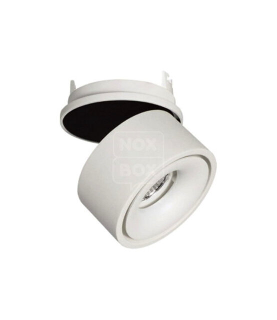 Opbouwspot kantelbaar wit Ø 78 x 82mm - 8 watt - 3000K - 1804WIT