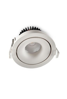 LED inbouwspot - kantelbaar - 10W 3000k warm wit - 1804WIT10WINBOUW