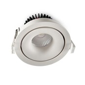 LED inbouwspot - kantelbaar - 10W 3000k warm wit - 1804WIT10WINBOUW