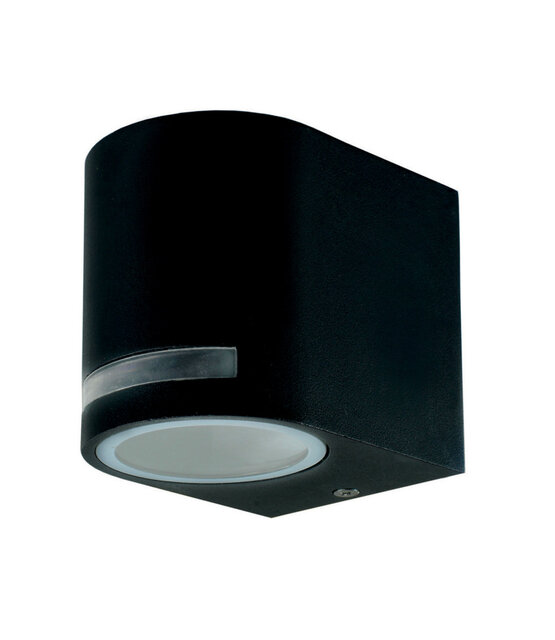 LED wandlamp voor buiten - zwart 70 x 80mm - GU10 - QUAZAR8/FOREST- UITVERKOOP