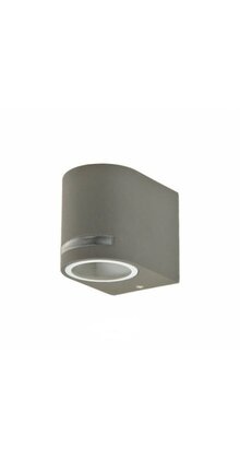 LED wandlamp voor buiten - grijs 70 x 80mm - GU10 - 1902DOWNGRIJS