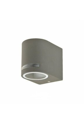 LED wandlamp voor buiten - grijs 70 x 80mm - GU10 - 1902DOWNGRIJS