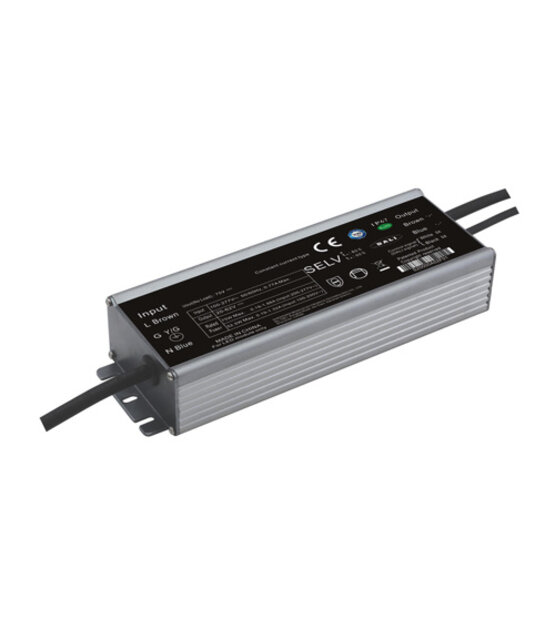 LED voeding 150 watt 24 volt 6,25 Ampère - IP67 - GV6-150B024